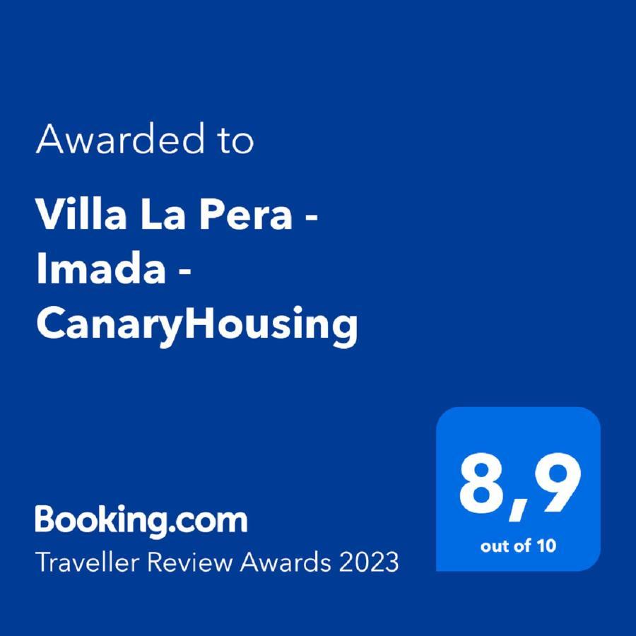 Villa La Pera - Imada - Canaryhousing Exteriör bild